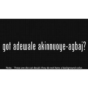  (2x) Got Adewale Akinnuoye Agbaj   Sticker   Decal   Die 