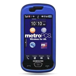   Rubber Case for Samsung R900 Craft / Blue Cell Phones & Accessories