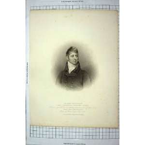    1813 PORTRAIT LORD GRANVILLE LEVESON GOWER AGAR