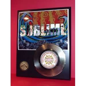 Gold Record Outlet Sublime 24KT Gold Record Display LTD  