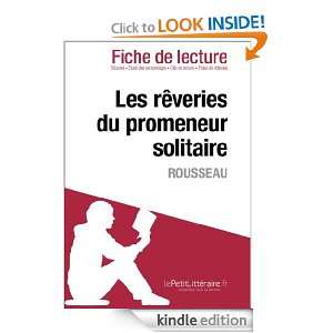   de Rousseau (Fiche de lecture) (French Edition) Agnès Fleury 
