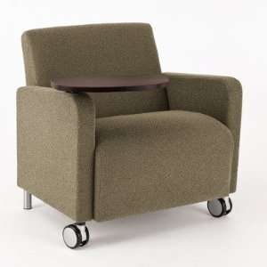  Ravenna Series 32.5 x 31 Guest Chair with Casters and 