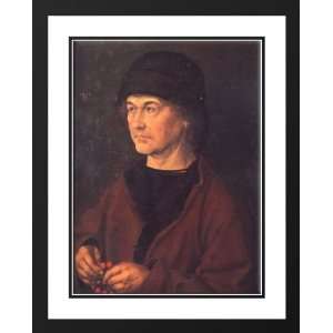  Durer, Albrecht 28x36 Framed and Double Matted Portrait of Albrecht 