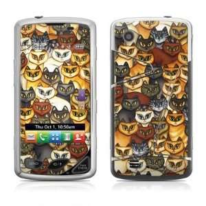  Stacked Cats Design Protective Skin Decal Sticker for LG 