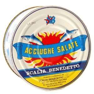 Whole Salted Anchovies   Acciughe Salate (600 gr. drained)  