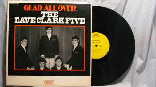 The Dave Clark Five Glad All Over Lp No Instruments  