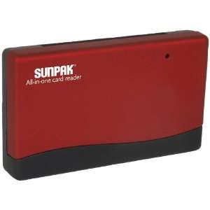  SUNPAK ALLIN1 CR RD ALL IN ONE CARD READER (RED) (ALLIN1 