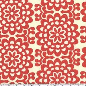  45 Wide Amy Butler Lotus Wall Flower Cherry By The Yard amy 