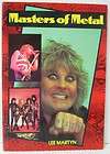 MASTERS OF METAL by LEE MARTYN Rock Masters Book 1984 Z