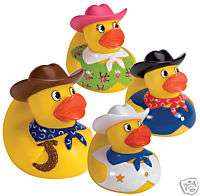 New Cowboy Duck Western Rubber Duckie 1 DUCK SHIPS FAST  