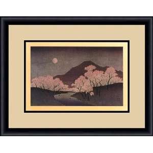  Cherry Blossoms by Utagawa (Ando) Hiroshige   Framed 