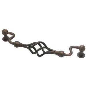  Iron style ball end bird cage pull in venetian bronze 