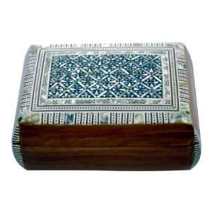 on Wood Decorative Rectangular Jewelry Box package of 5 Jewelry Boxes 