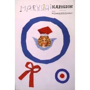 1964 poster Marysia i Napoleon by Andrzej Jarecki at th  