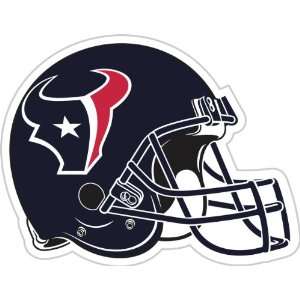  NFL Houston Texans 12 Inch Vinyl Helmet Magnet Sports 
