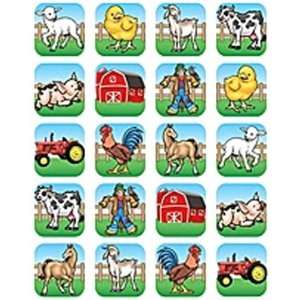  Trend Enterprises TCR5738 Farm Stickers   120 Stickers 