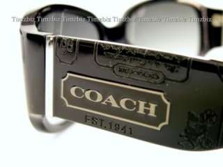 New Coach Sunglasses Rowan S827 Black Authentic  