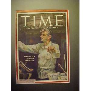  Bernstein February 4, 1957 Time Magazine Professionally Matted Cover 