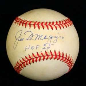  Autographed Joe DiMaggio Baseball   OAL PSA DNA 