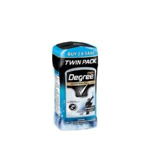 Degree Men Invisible Solid Deodorant, Adrenaline Series, Twin Pack, 5 