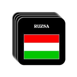  Hungary   RUZSA Set of 4 Mini Mousepad Coasters 