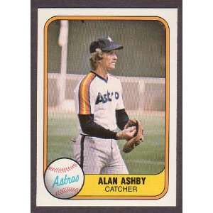  1981 Fleer #64 Alan Ashby