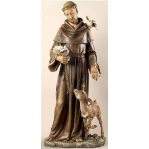 36.5 Josephs Studio Saint Francis of Assisi Garden Statue  