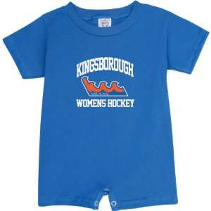  Kingsborough Community College Wave Royal Blue Womens Hockey 
