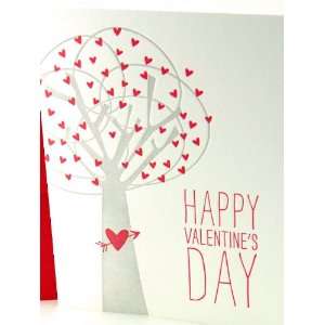  deluce design heart tree letterpress valentine greeting 