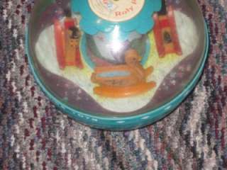 Vintage Fisher Price 165 Roly Poly Chime Ball toy 1966  