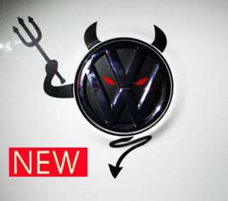 Devil Demon Evil Decal Sticker Car Truck Emblem GTI MK6  