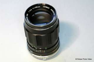 Used Minolta MC Rokkor QD tele 135mm f2.8 lens