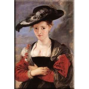   Hat 20x30 Streched Canvas Art by Rubens, Peter Paul