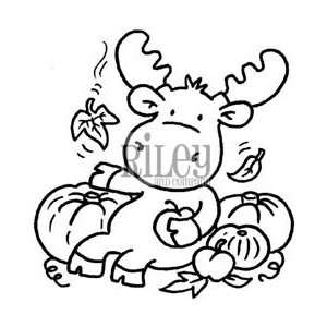  Riley And Company Cling Rubber Stamp Pumpkin Patch Riley 