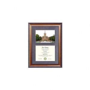   Buckeyes Suede Mat Diploma Frame with Lithograph