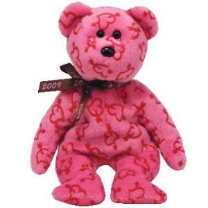  TY Beanie Baby   HEARTLEY the Valentines Bear (Hallmark 