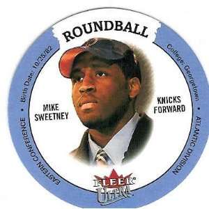  2003 04 Ultra Roundball Discs 32 Mike Sweetney New York 