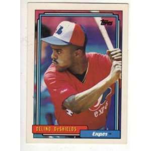  1992 Topps #515 Delino DeShields 