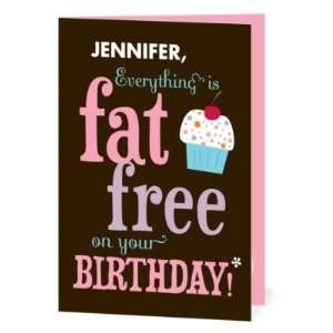  Birthday Greeting Cards   Fat Free By Jill Smith Design 