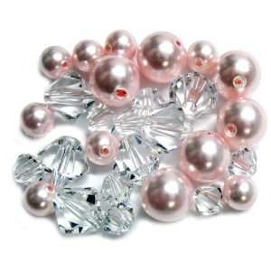   Boutique Crystal Bicone Pearl Mix, Roseline Arts, Crafts & Sewing