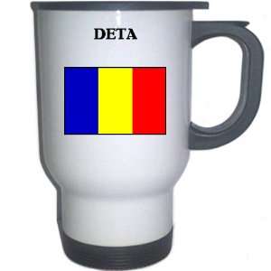  Romania   DETA White Stainless Steel Mug Everything 