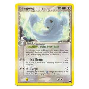  Pokemon Ex Dragon Frontiers Dewgong 15/101 Toys & Games