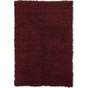  Linon New Flokati Burgundy   10 x 16