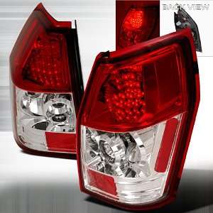  DODGE MAGNUM SE SXT RT WAGON RED/CLEAR LED TAIL LIGHTS 