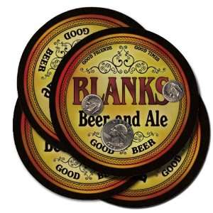  Blanks Beer and Ale Coaster Set