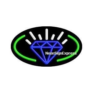  Diamonds Logo Flashing Neon Sign 