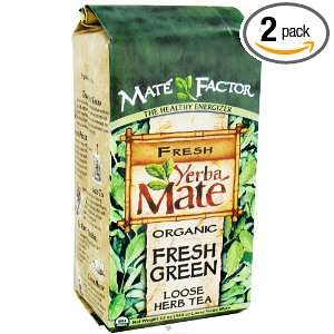 Mate Factor Tea Mate, Fresh Green, 12 Ounce (Pack of 2)  