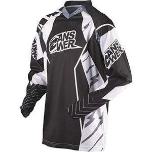  Answer Racing Youth Ion Jersey   Youth X Large/Black/White 