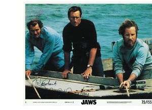 Richard Dreyfuss signed still from JAWS, also in Close Encounters of 