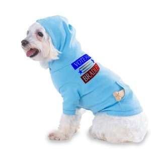  VOTE FOR BRADLEY Hooded (Hoody) T Shirt with pocket for 